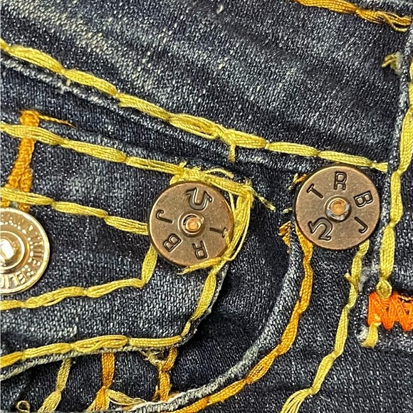 True Religion Men’s rare super Joey T Jeans - Size 28 - Made in USA - Picture 3 of 8